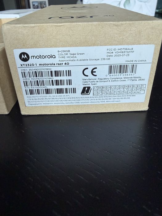 Motorola razr 40 256/8