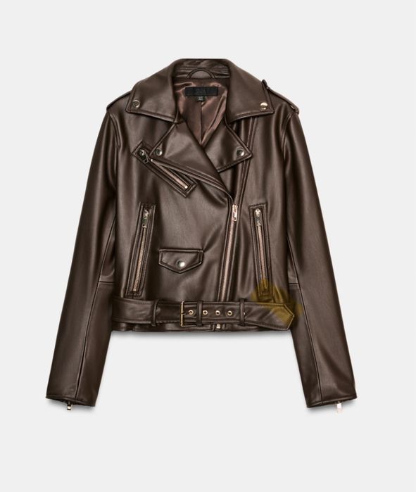 Кожено яке Zara
