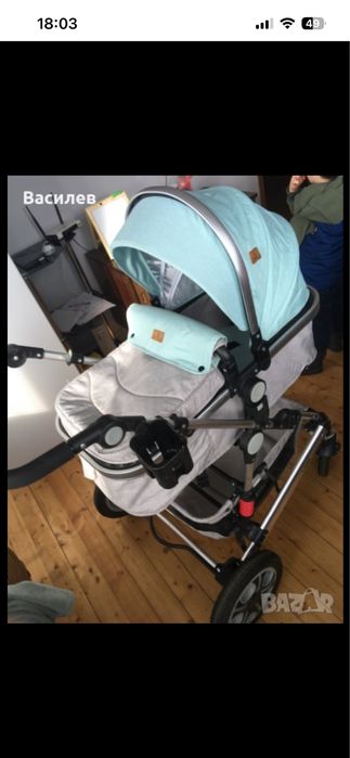 Бебешка количка 3 в 1