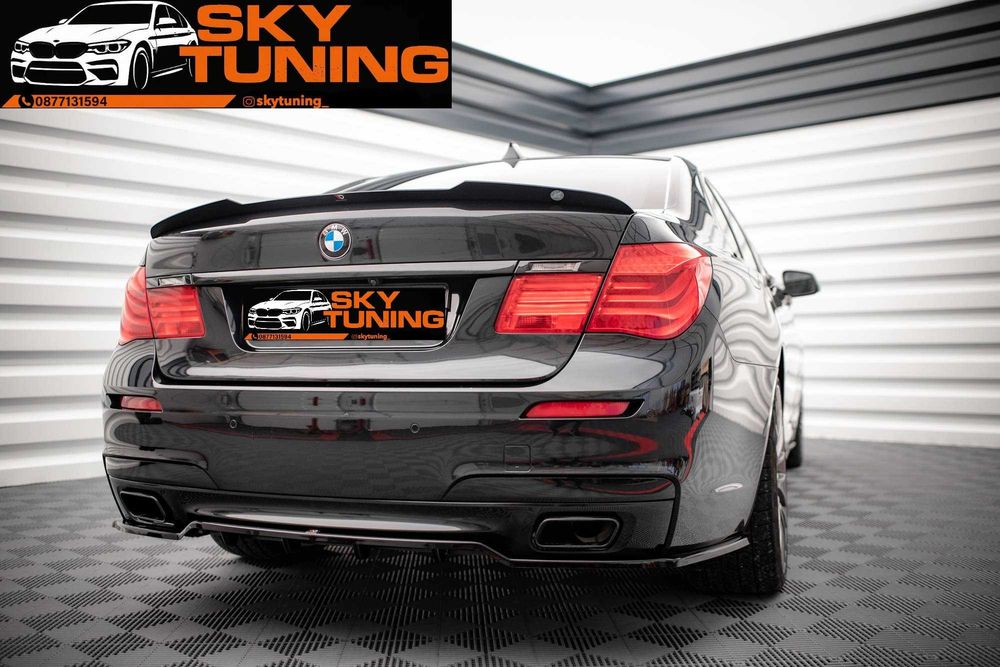 Bmw F01 спойлер багажник Макстън Дизайн Бмв Ф01 7 серия Maxton Design