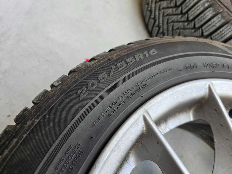 Anvelope de Iarna + Jante aliaj 205/55 R16 BMW E46 E90 E91 E81 E87 F20