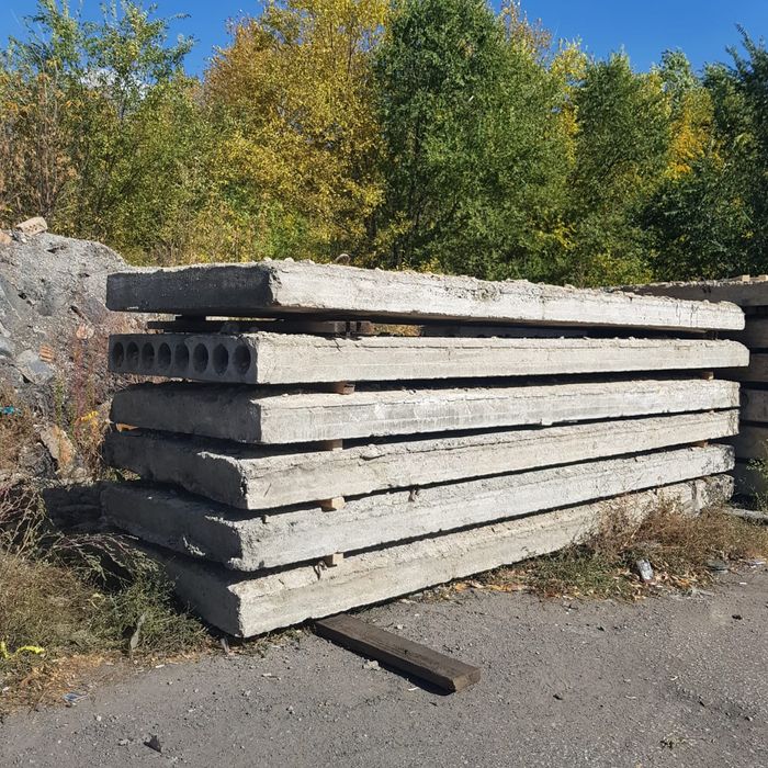 Продается плиты перекрытия 6х1,5,в хорошем состоянии,б/у в