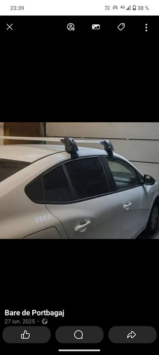 Bare portbagaj transversale Dacia Logan 3 Sandero 3 aluminiu dedicate