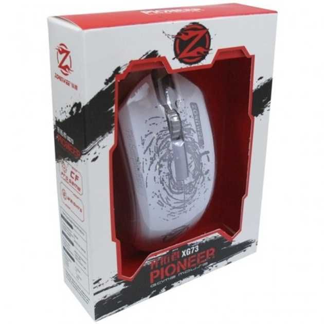 Светеща Геймърска Мишка ZORNWEE, USB , 1.5 метра