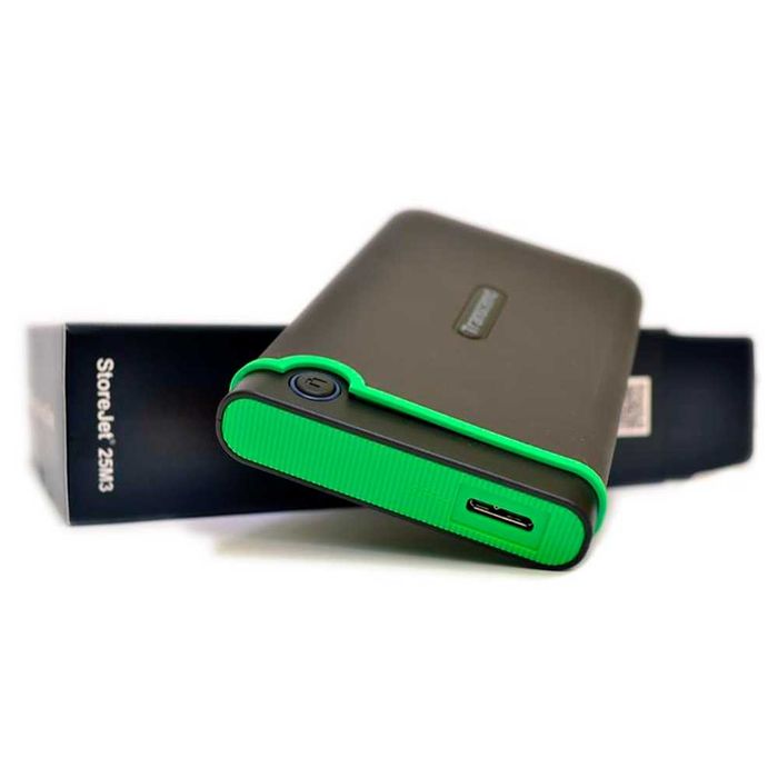 Внешный накопитель HDD Transcend 1TB Storejet 25M3 2,5