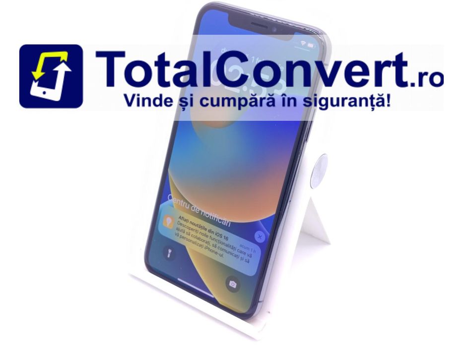 Apple iPhone X 64GB Space Gray 3GB Single, Garantie 24 luni | #D90785