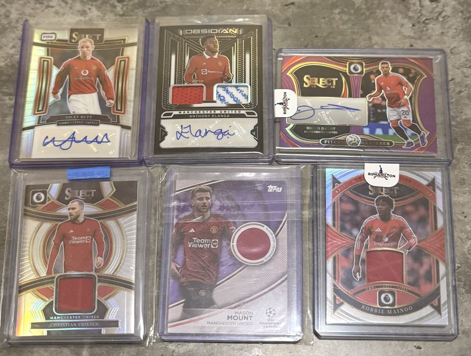 Футоблни карти с автографи auto Topps Panini