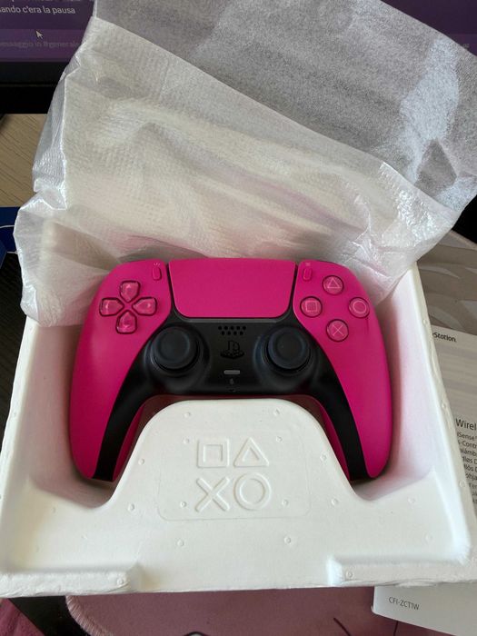 Controller Wireless PlayStation 5 DualSense V2, Cosmic Red