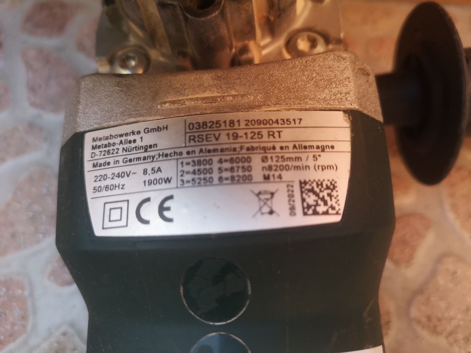 Metabo RSEV 1900W Машина за Полиране Венецианска Мазилка Мазилка