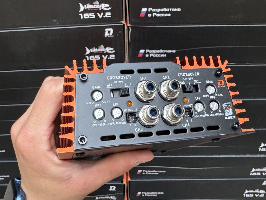 4-канальный усилитель dl audio raven compact 4.220 D class(usilitel)