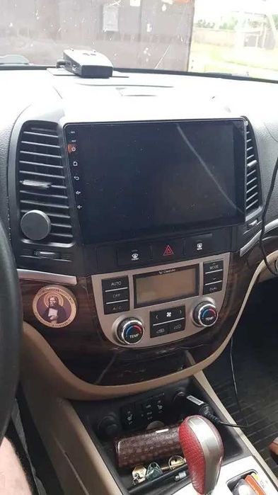 Navigatie GPS Android Hyundai Santa Fe 2 - QLed CarPlay DSP