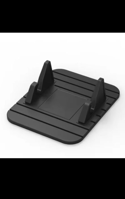 Suport Auto Universal pentru Telefon – Fixare pe Bord (Silicon Antialunecare)