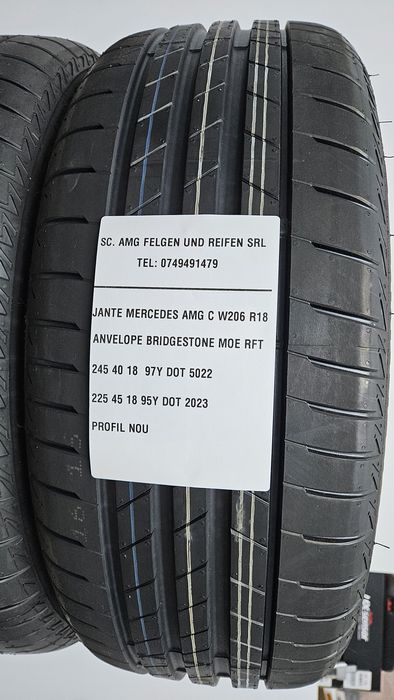 Anvelope 245 40 18 - 225 45 18 Bridgestone MOE RFT