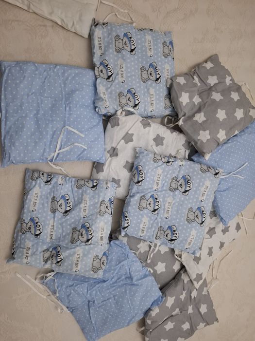 Бортики в детскую кроватку