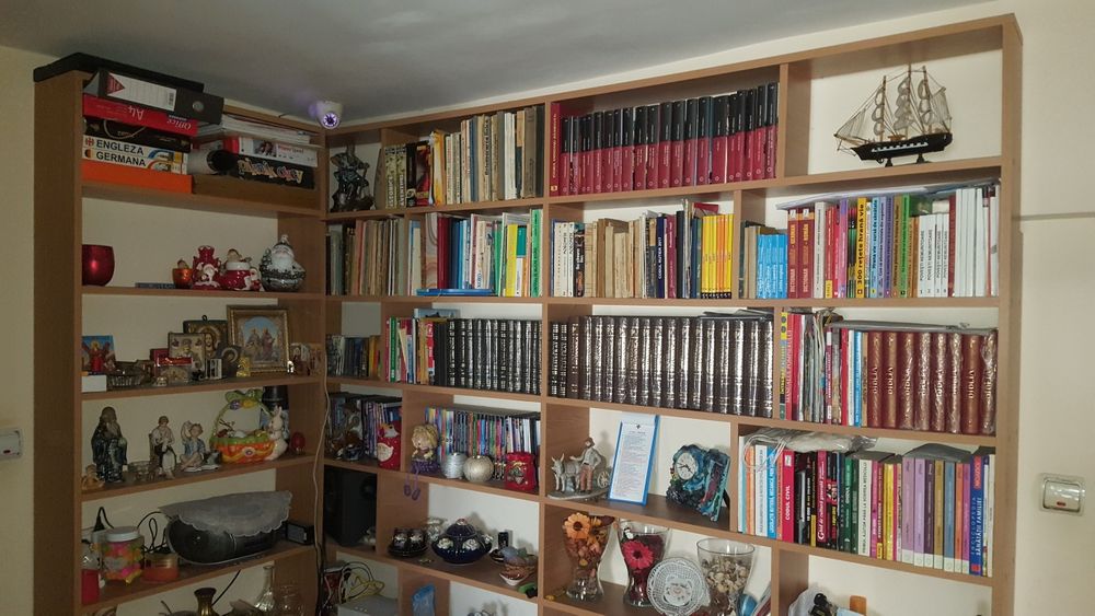 Biblioteca rafturi