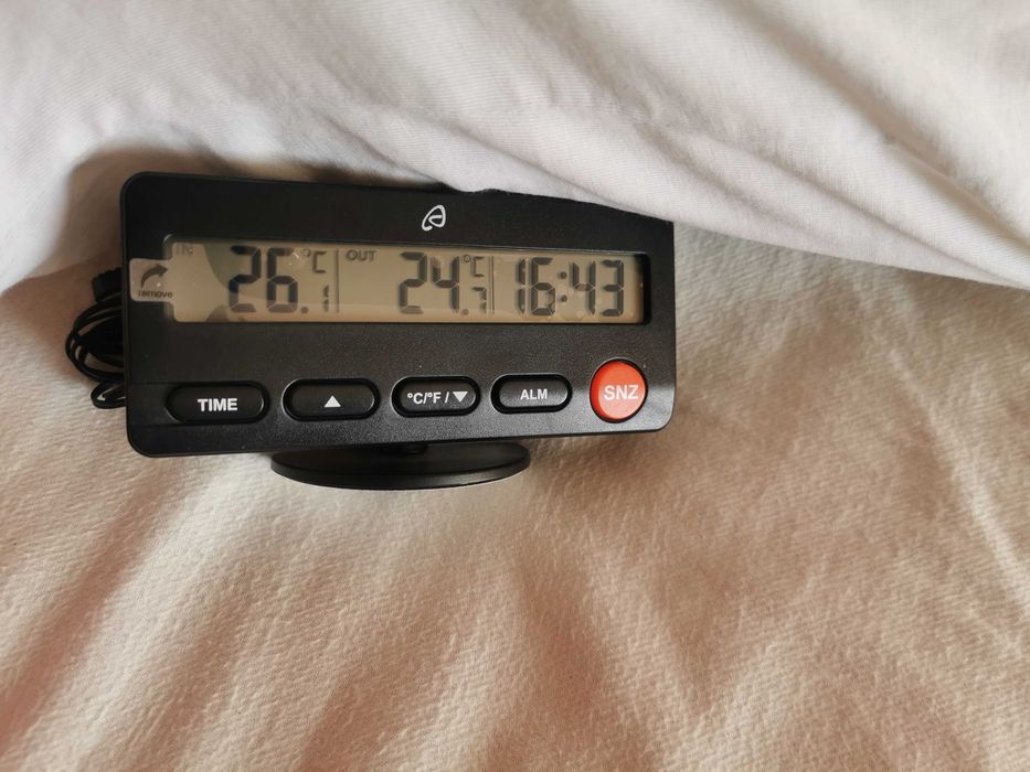 Ceas de masa Auriol cu senzor de temperatura