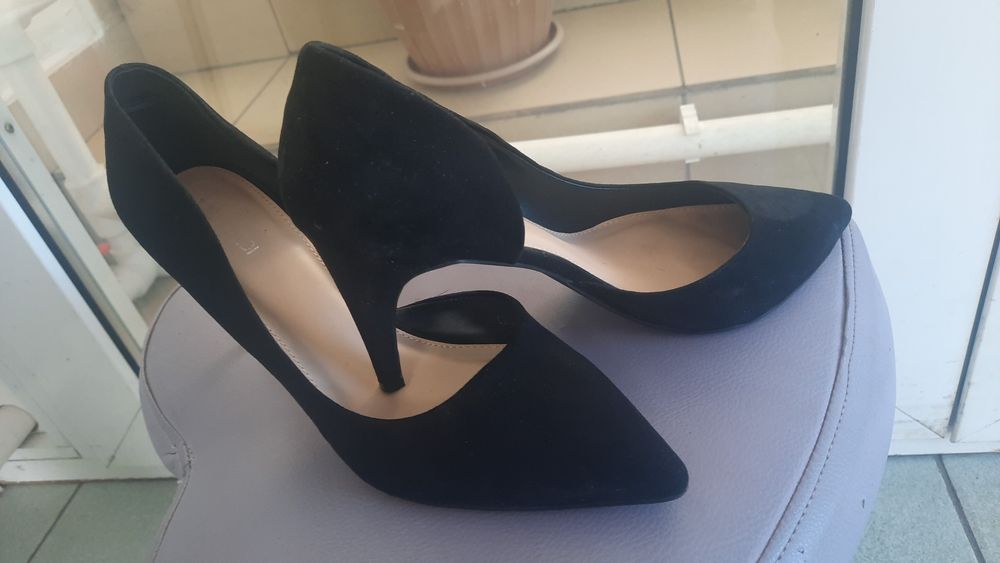 Туфли замш 40-41 р