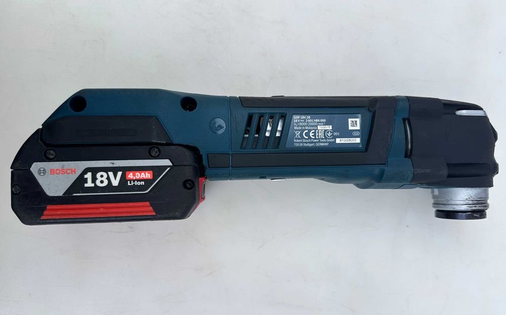 BOSCH GOP 18V-28 - Безчетков многофункционален инструмент 2x18V 4.0Ah