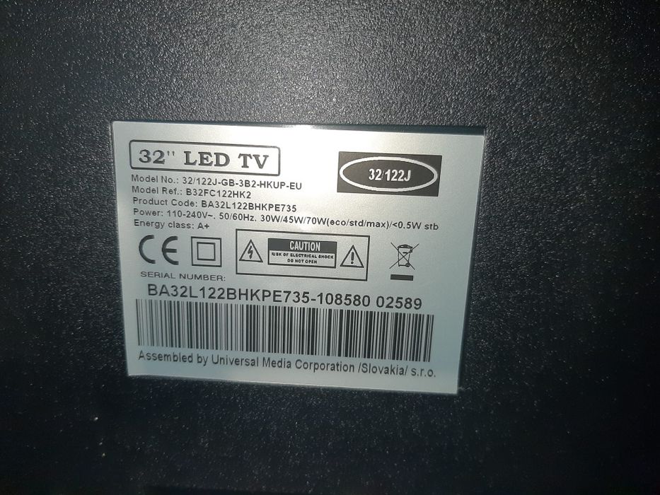 Vind TV  BLAUPUNKT  diagonala 80