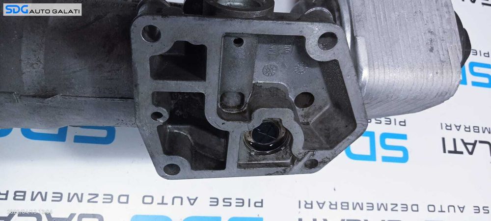 Suport Corp Carcasa Filtru Radiator Racitor Ulei Termoflot Audi A4 B7 2.0 TDI BLB BNA BRE BRF BVF BVA BRD 2005 - 2008 Cod 045115389J [D0363]