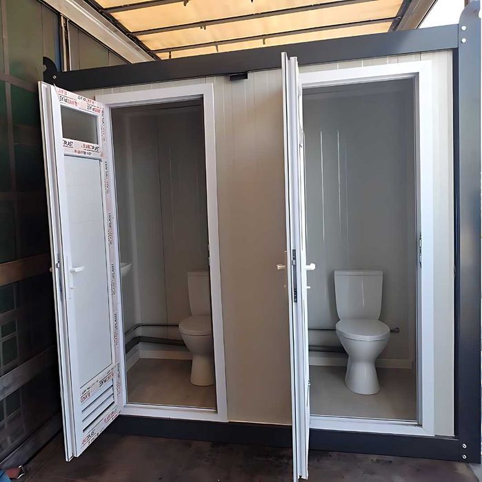 Единична Тоалетна кабина, Двойна WC и Душ кабина