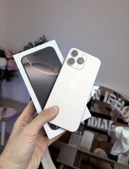 iPhone 16Pro Max Desert 256gb 91 Radnoy Karobka bor