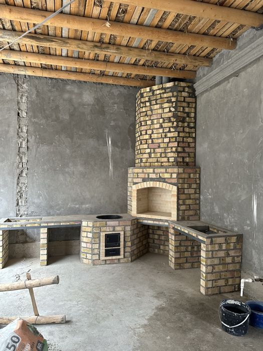 Летняя кухня мангал