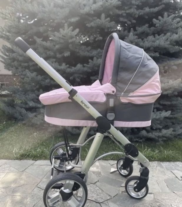 коляска с люлькой Brevi 3in1