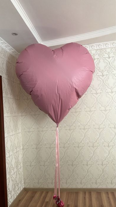 гигант сердечко шарик