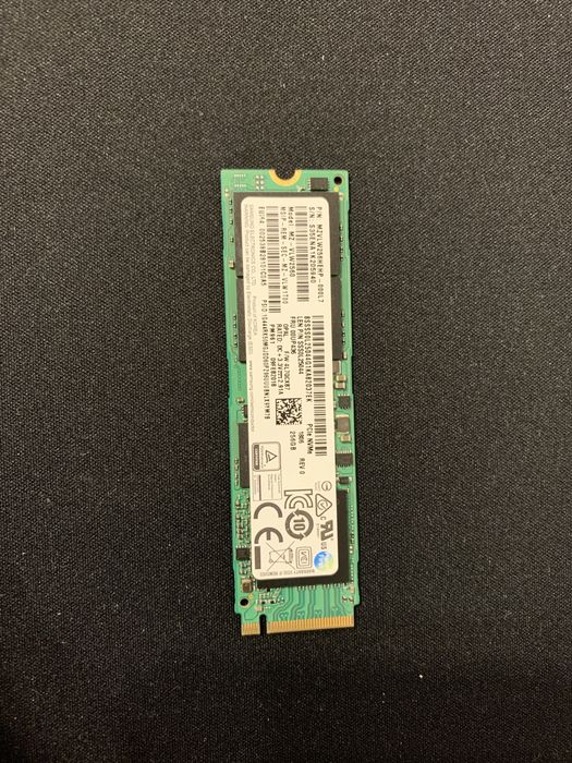 SSD Samsung NVMe 256GB M.2