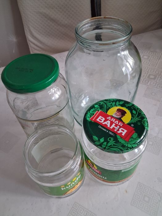 Банки стеклянные