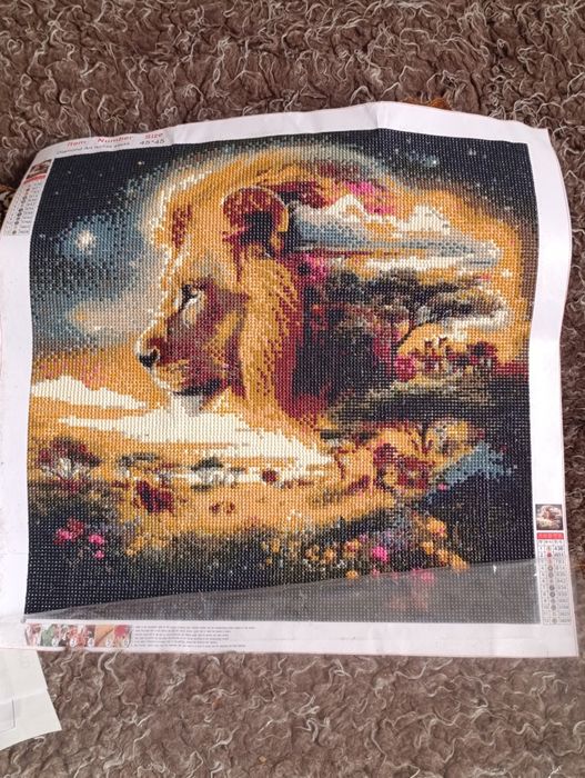 Изработени диамантени гоблени без рамка