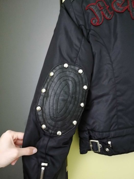 Оригинално яке от естествена кожа Replay