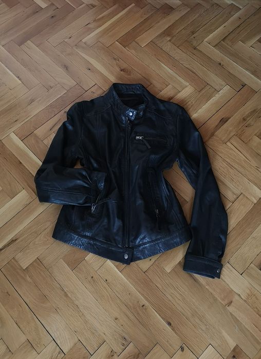 Дамско кожено яке естествена кожа размер S-M