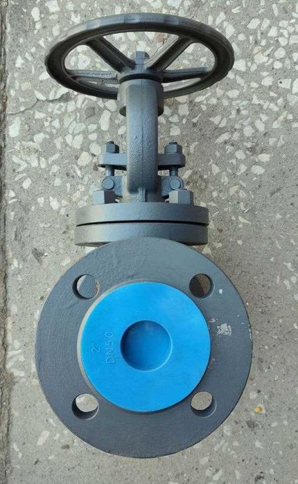 Вентиль запорный стальной фланцевый 15с65нж DN50 PN16