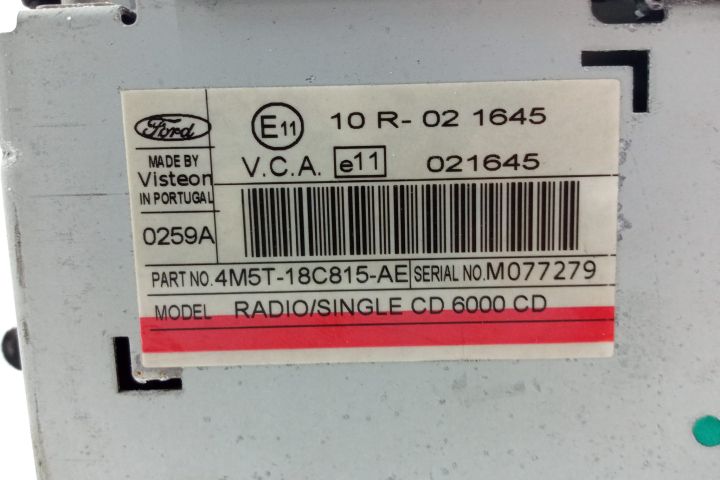 Radio CD  NAVIGATION  FDC 200 Ford Focus a 2-a generatie seria