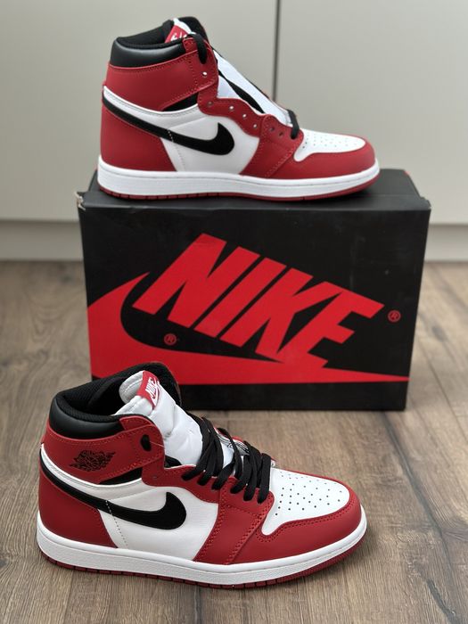 Adidasi Nike Jordan 1 CHICAGO | Produs Nou | Tenesi Noi Baieti | Fete