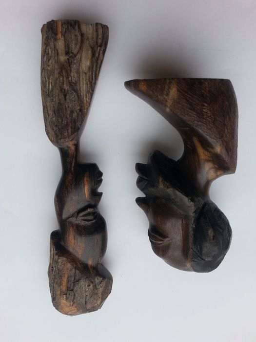 Африкански фигури/маски -дървени. Колекция от Нигерия, Замбия,Зимбабве