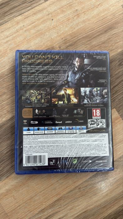 Deus Ex Mankind Divided Day One Edition - НЕРАЗОПАКОВАНА