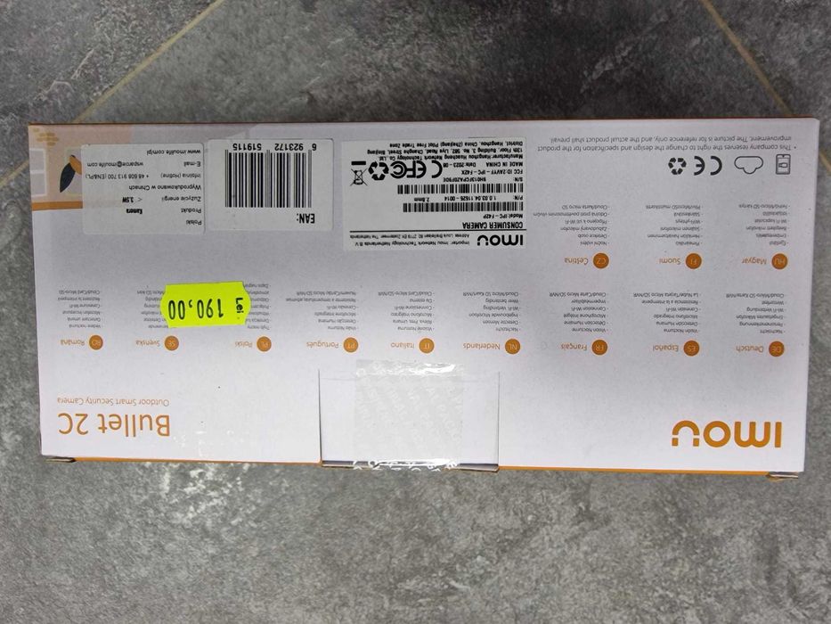 Camera supraveghere IMOU wireless IP WiFi Bullet 2C IPC-F42P, 4MP,