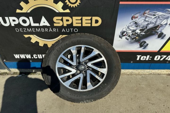 Janta cu anvelopa 265/60 R18 18X7J Et45 Nissan Navara D23 [facelift]