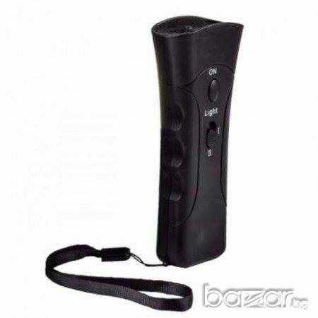 Кучегон ултразвуков + фенер – Прогонва агресивни кучета