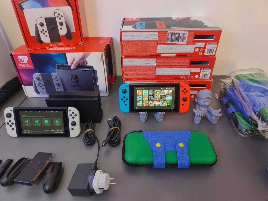 Nintendo Switch - 128 GB, с emuNAND, Android, Hekate и Atmosphere