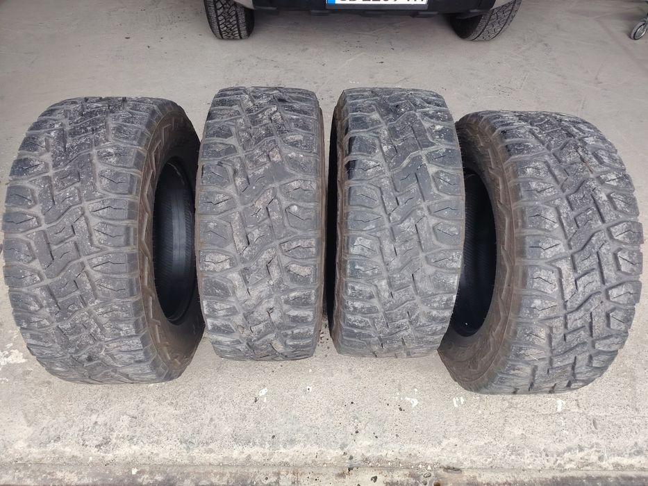 4 бр. Офроуд гуми Toyo Open Country R/T 33x12.50 R18 – за кал и тежък терен (9 мм)!