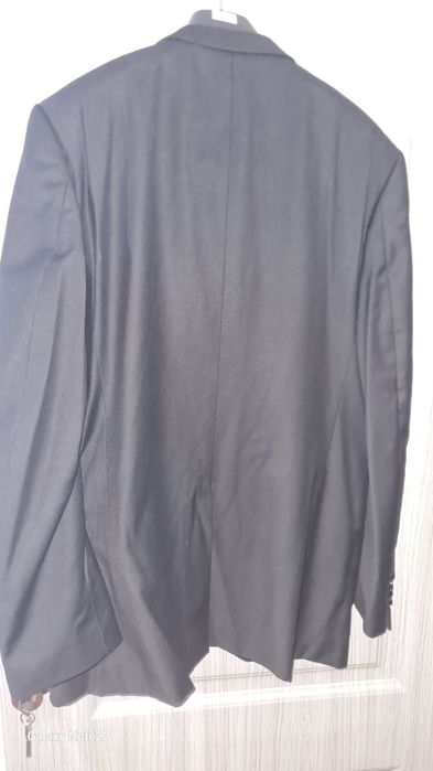 Costum negru barbati Burberry