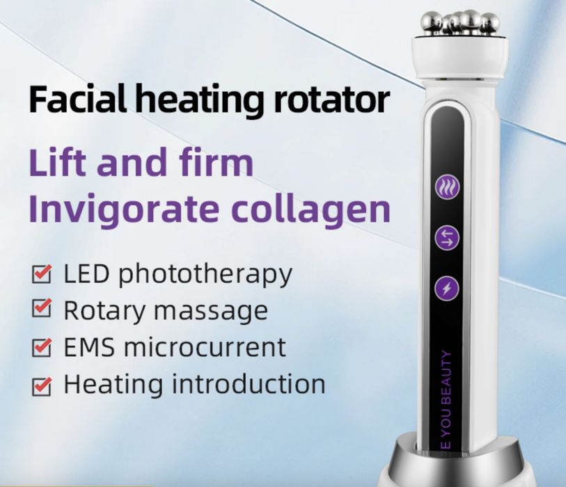 3 în 1 RF EMS Facial 360 Roller Masaj Lifting, Rejuvenation