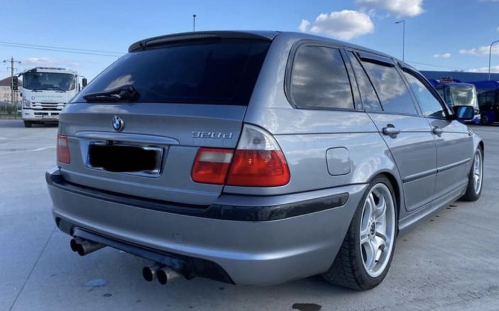 Difuzor Evacuare Dubla M3 CSL Look Bmw E46 M Pachet