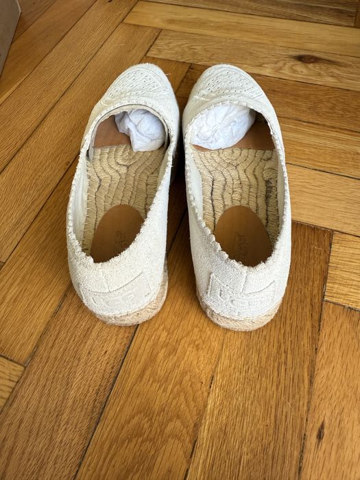 Espadrile UGG piele întoarsă