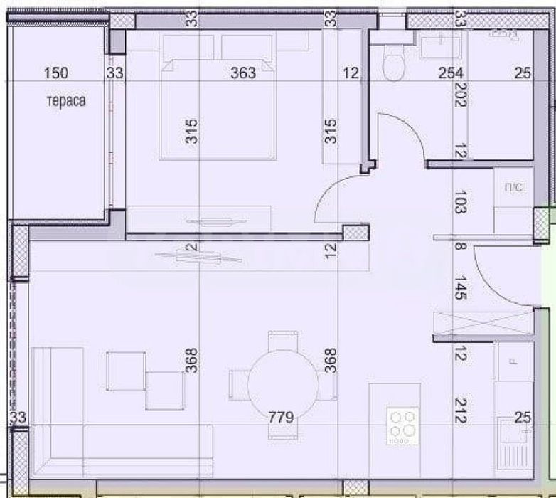 Продава се Двустаен апартамент в Варна, Галата - 69 кв.м за 1297 €/кв.м - Снимка #1