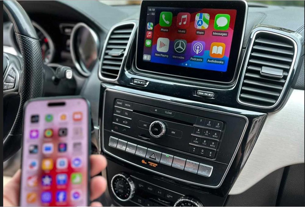 Активиране/отключване Мерцедес AppleCarPlay AndroidAuto Mercedes 2009+